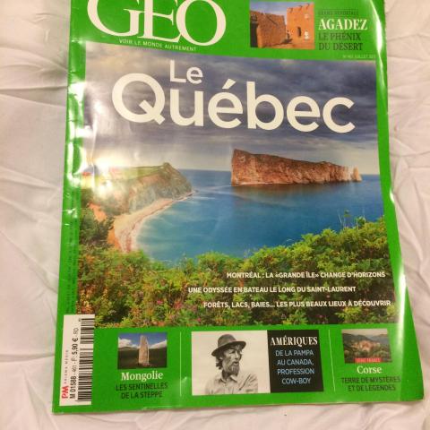 troc de  Géo Le Québec N° 461 Juillet 2017, sur mytroc
