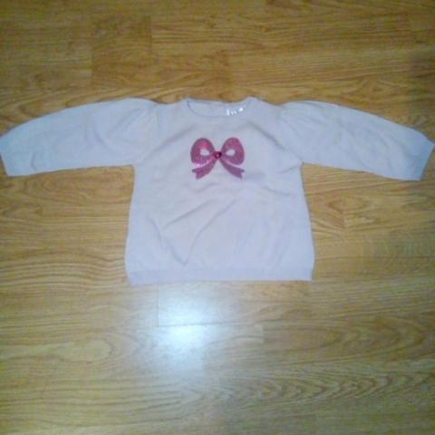 troc de  Pull rose avec motif taille 18 mois, sur mytroc