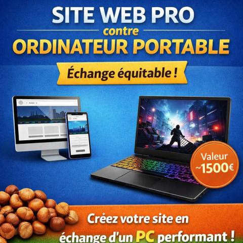 troc de  Création de site web professionnel, sur mytroc