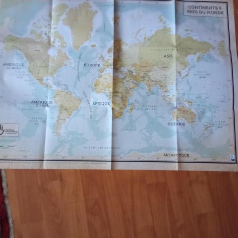 troc de  CARTE DU MONDE, sur mytroc