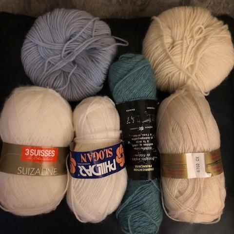 troc de  Lot pelotes de laine divers, sur mytroc
