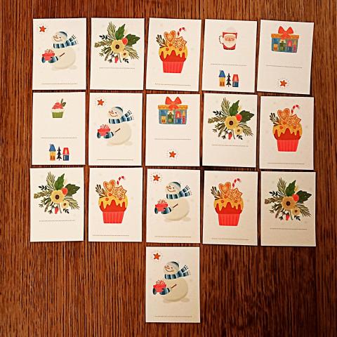 troc de  Etiquettes de fêtes de fin d'année., sur mytroc