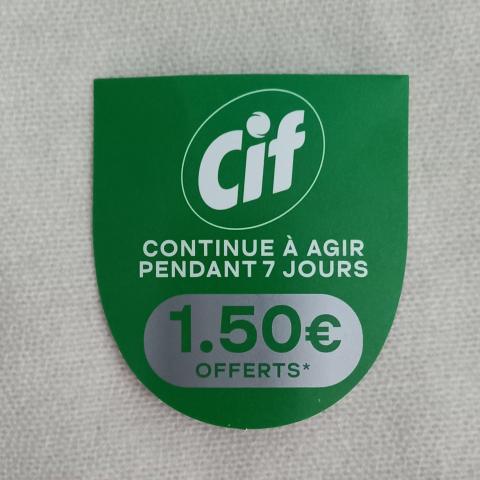 troc de  Bon de réduction CIF., sur mytroc
