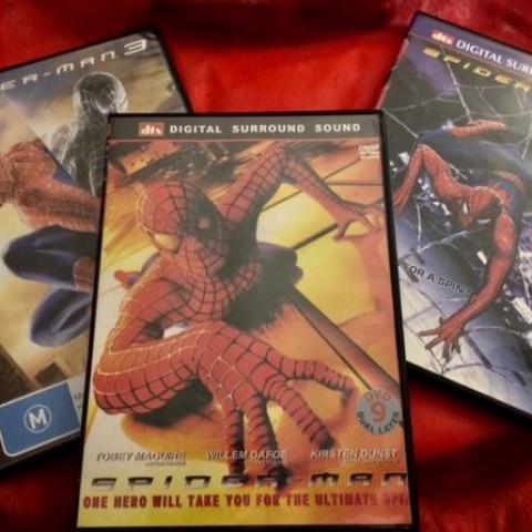 troc de  3 DVD Spiderman 1 2 3 - Tobey Maguire, sur mytroc