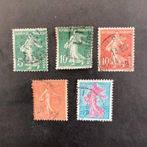 troc de  Timbres FR - Lot "République" - Semeuse, sur mytroc