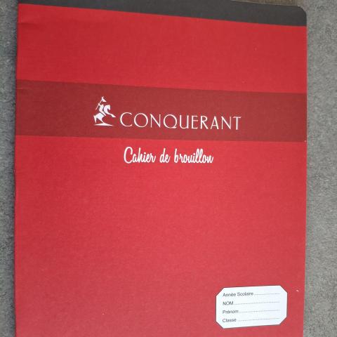 troc de  Cahier brouillon neuf, sur mytroc