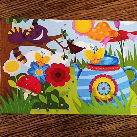 troc de  Carte "Chat du Cheshire"., sur mytroc