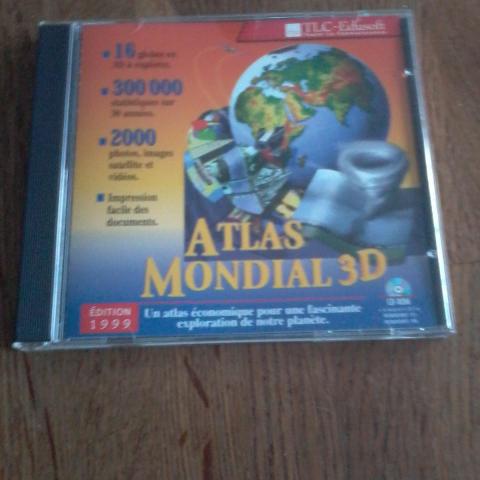 troc de  Atlas Mondial 3D  cd rom, sur mytroc