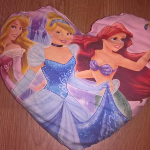 troc de  coussin coeur princesse neuf, sur mytroc