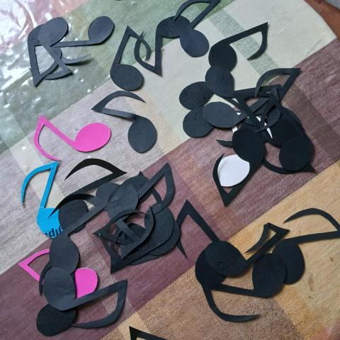 troc de  Notes dd musiques papier, sur mytroc