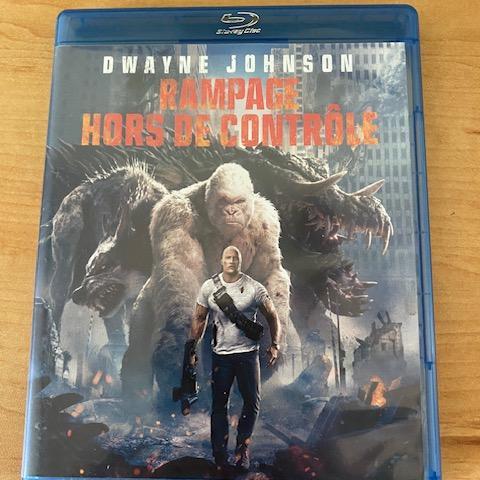 troc de  Bluray Rampage - Hors de Contrôle - Dwayne Johnson, sur mytroc
