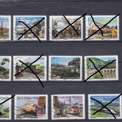 troc de  [Recherche] Timbres FR Série Trains du Patrimoine - 2014, sur mytroc