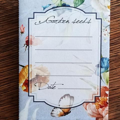 troc de  Carte-lettre à message "Garden seeds"., sur mytroc