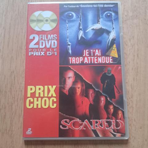 troc de  DVD Je t'ai trop attendu  et Scared, sur mytroc