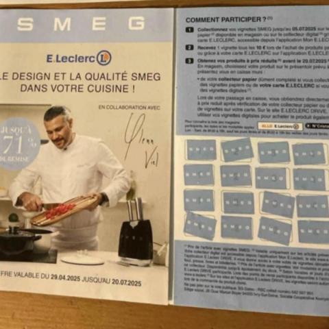 troc de  LOT 1 - 20 vignettes SMEG LECLERC, sur mytroc
