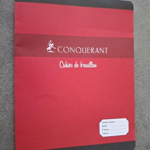 troc de  Cahier brouillon petit format, sur mytroc