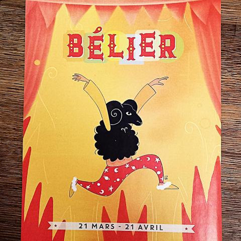 troc de  Affiche astro. "Bélier"., sur mytroc