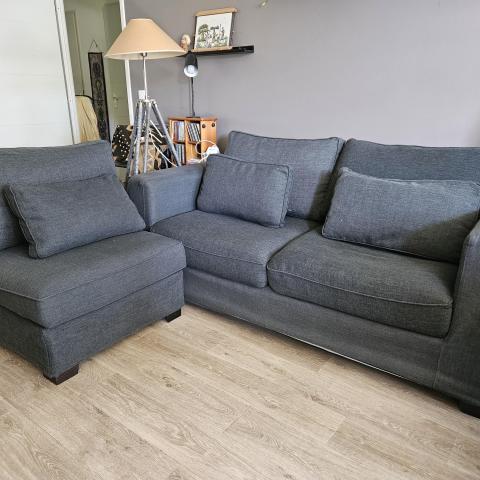 troc de  Canapé tissu + 2 fauteuils, sur mytroc