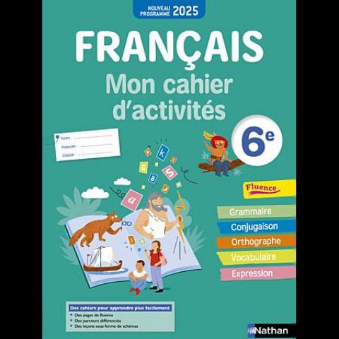 troc de  Français- Mon cahier d'activités 6e - 2025, sur mytroc