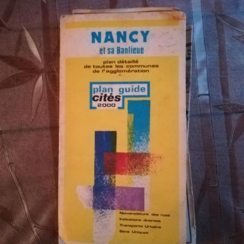troc de  Plan Nancy et sa banlieue avant 1985, sur mytroc