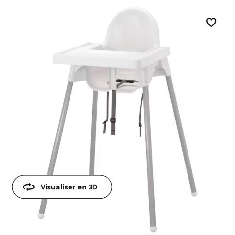 troc de  Chaise haute IKEA, sur mytroc