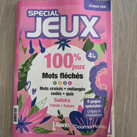 troc de  Reservé Magasine spécial jeux neuf, sur mytroc