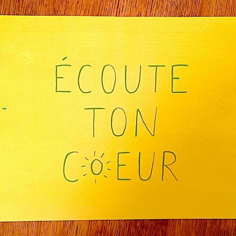 troc de  Affiche "Ecoute ton coeur"., sur mytroc