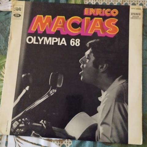 troc de  Disque vinyle 33T Enrico Macias - Olympia 68, sur mytroc