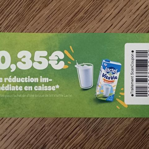 troc de  Bon de réduction LACTEL., sur mytroc