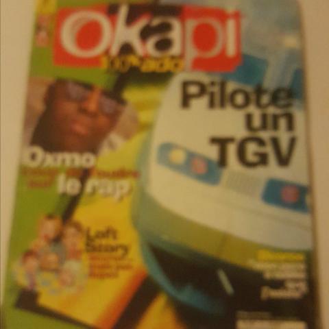 troc de  J'échange magazine OKAPI : "Pilote un TGV", sur mytroc