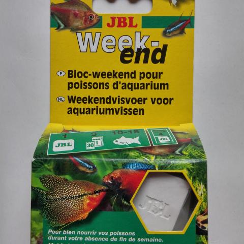 troc de  Neuf 4 Blocs week-end JBL pour poissons d'aquarium, sur mytroc