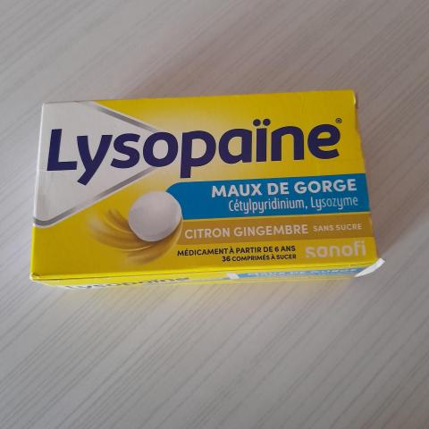 troc de  Réservée Pastille pour la gorge lysopaine, sur mytroc