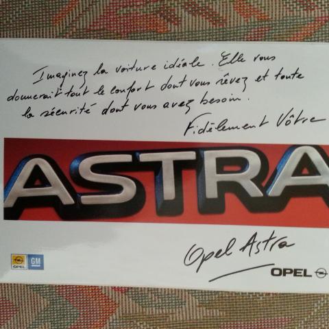 troc de  Sticker autocollant ASTRA, sur mytroc
