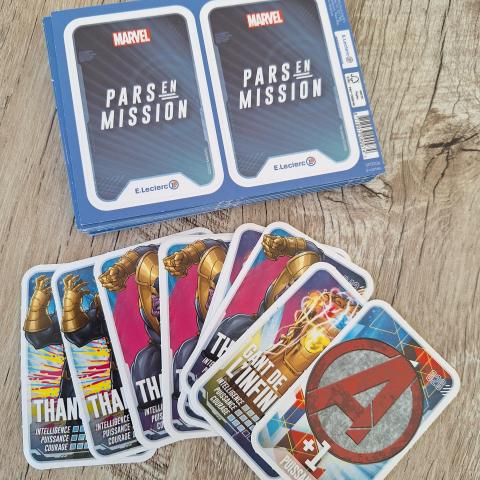 troc de  RESERVE - Lot cartes marvel - pars en mission, sur mytroc