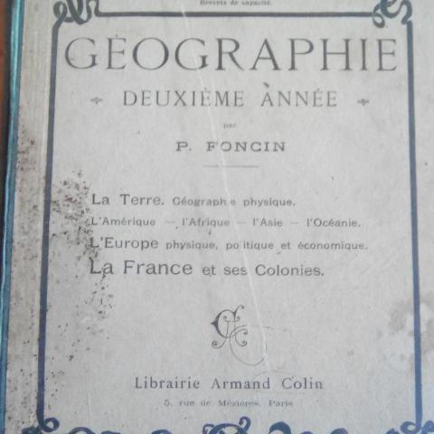 troc de  Livre de Géographie 1909, sur mytroc