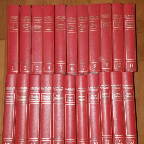 troc de  encyclopédie mini larousse 21 volumes, sur mytroc