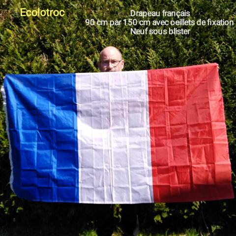 troc de  Un drapeau français NEUF contre 5 belles fèves, sur mytroc