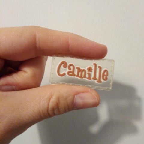 troc de  Petite étiquette Camille, sur mytroc
