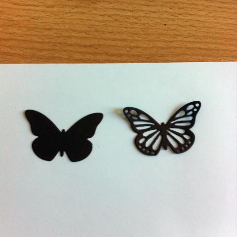 troc de  Papillons en papier : 1 noisette les 6, sur mytroc