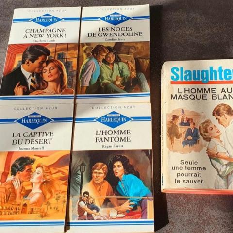 troc de  Lot de 5 livres dont 4 Harlequin, sur mytroc