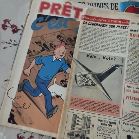 troc de  Lot journaux de Tintin sans page de garde, sur mytroc