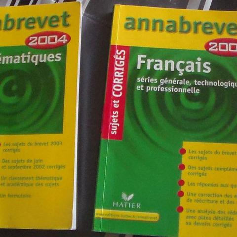 troc de  Pour Réviser: 2 Livres ANNABREVET Maths et Français, sur mytroc