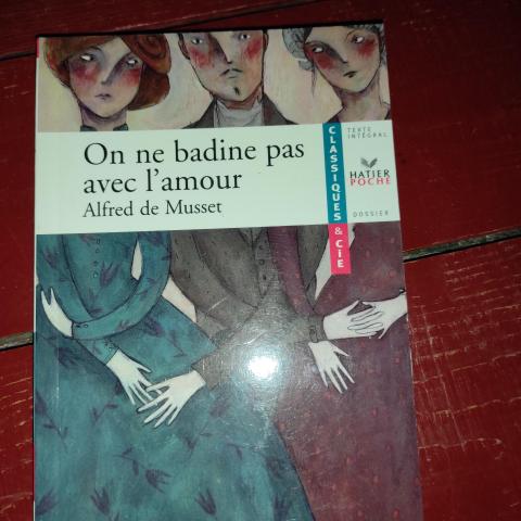 troc de  livre on ne badine pas avec l'amour, sur mytroc