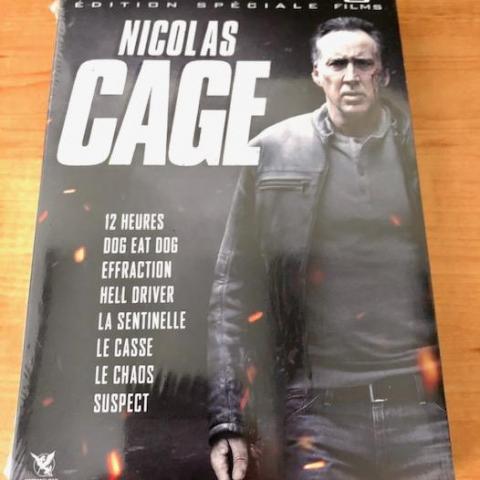 troc de  DVD Coffret Nicolas Cage 8 Films (neuf sous blister), sur mytroc