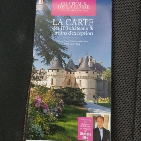 troc de  Carte Touristique Chateaux de la Loire..., sur mytroc
