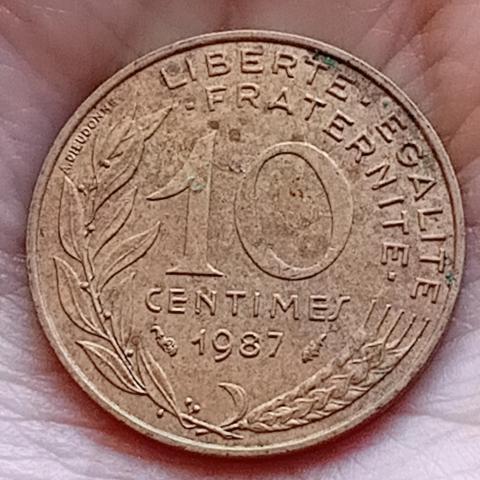 troc de  Reserver. Piece De Monnaie 10 Centimes, sur mytroc