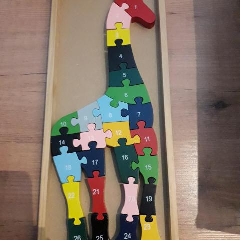 troc de  Réservé Puzzle girafe en bois, sur mytroc