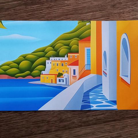 troc de  Grande carte "Paysage"., sur mytroc