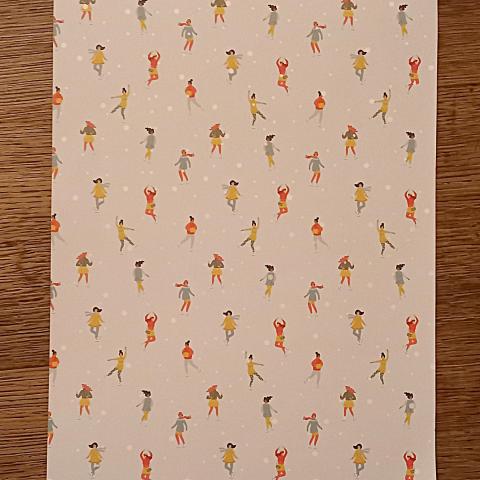 troc de  Papier créatif "Les patineuses artistiques"., sur mytroc