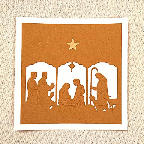 troc de  Carte double "Nativité"., sur mytroc